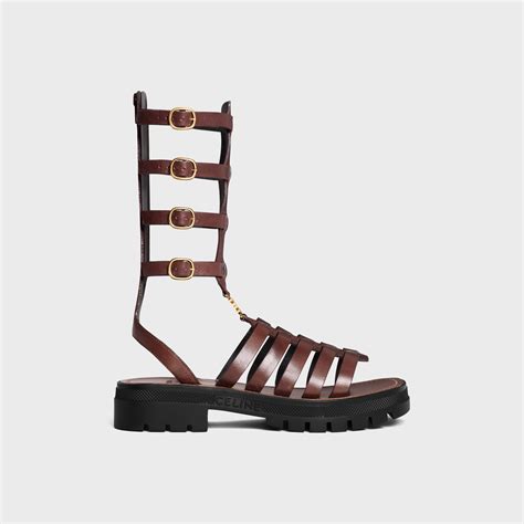 clea sandal celine|Celine gladiator sandals.